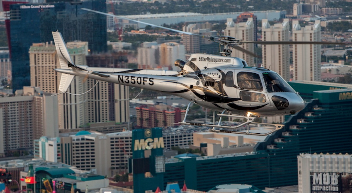 FIVE-Star Helicopter NIGHT Flight